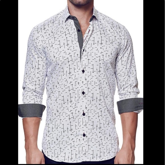 Neiman Marcus Other - MACEOO Italian Digital Fabrics Men’s Button Up XL